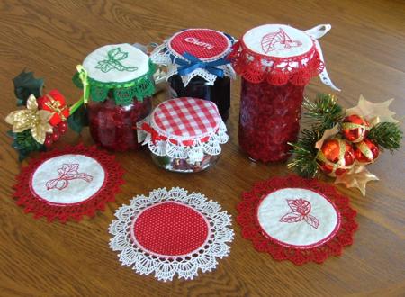 FSL Crochet Jam Jar Covers in the Hoop image 8