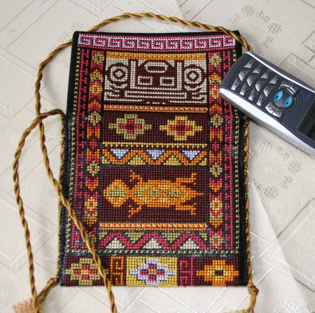 Purse with South-Western Indian Embroidery image 3