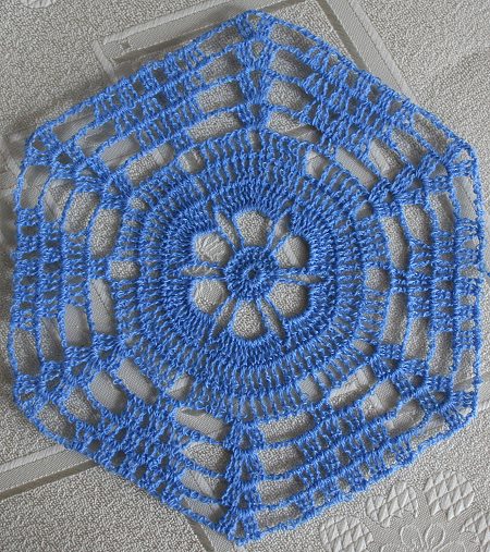 FSL Crochet Pineapple Table Topper -2 image 2