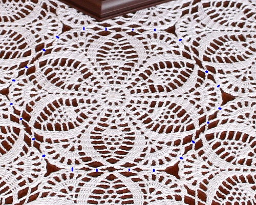 Lacy Accent Doily Crochet Pattern | Red Heart