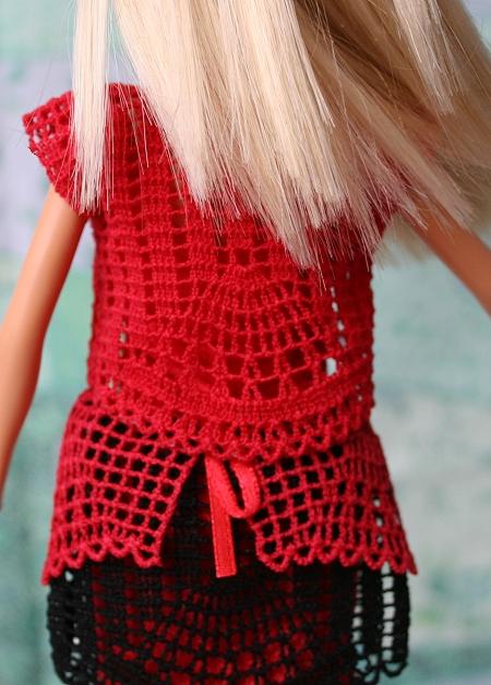 FSL Crochet Summer Outfits for a 12" Doll image 8
