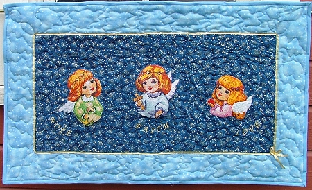 Three Angels Wall Hanging image 1