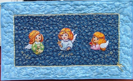 Three Angels Wall Hanging image 6