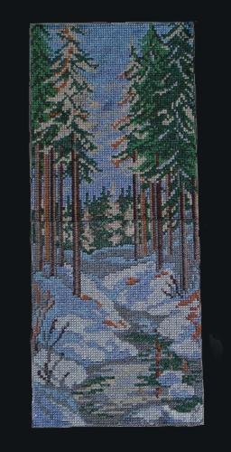 Winter Pine Forest image 6