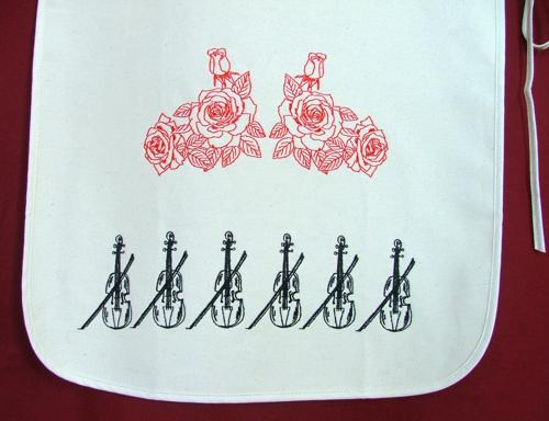 Funny Aprons for Every Occasion with Machine Embroidery image 8