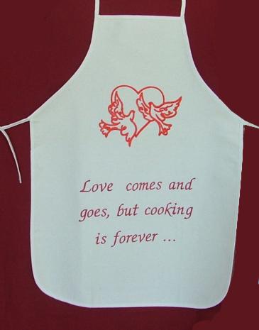 Funny Aprons for Every Occasion with Machine Embroidery image 5