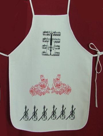 Funny Aprons for Every Occasion with Machine Embroidery image 6