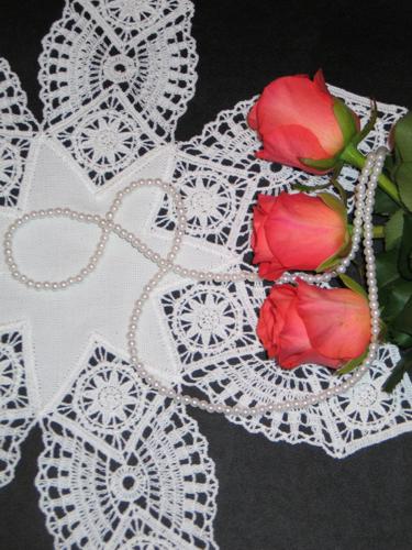 Doilies with Squares-and-Ruffles FSL Crochet Motif image 6