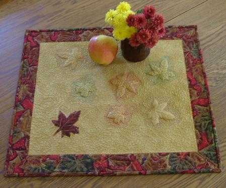 Autumn Leaves Table Topper image 1