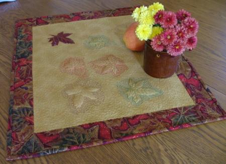 Autumn Leaves Table Topper image 5
