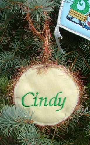 Cristmas Ornaments with Embroidery image 5