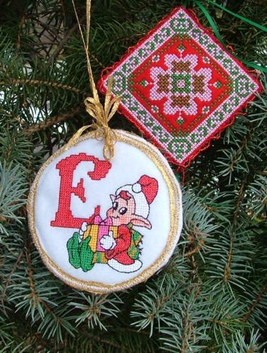 Cristmas Ornaments with Embroidery image 13