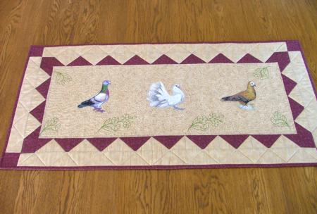 Country Style Dove Table Runner image 13