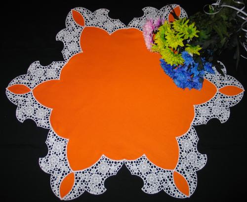 Doily with Primrose FSL Border image 1