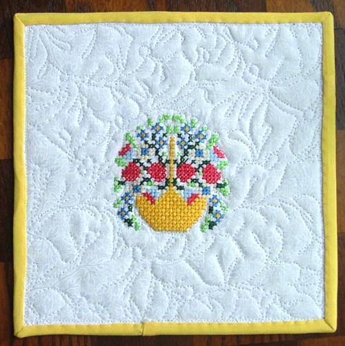 Quilted Greeting Cards with Machine Embroidery image 12