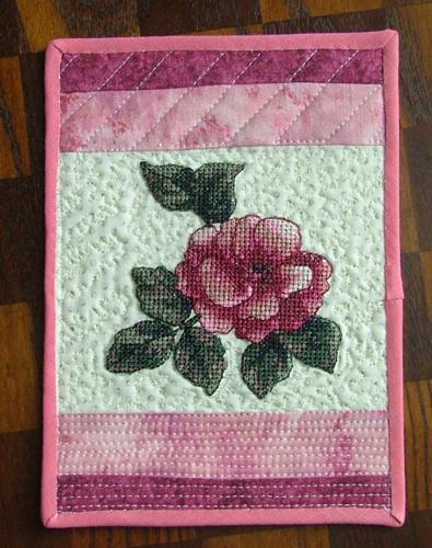 Quilted Greeting Cards with Machine Embroidery image 13