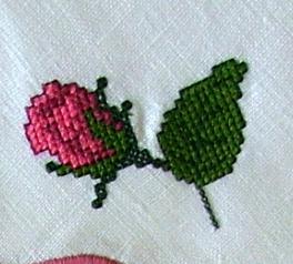 FSL Crochet Rose Doily Set image 1