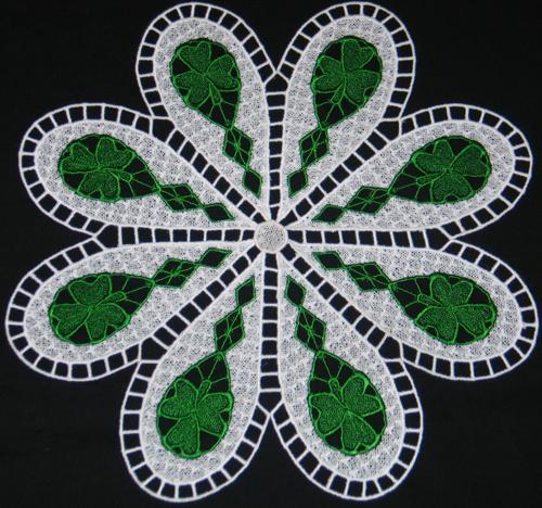 Shamrock FSL Doily image 1