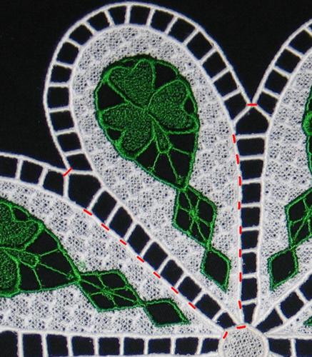 Shamrock FSL Doily image 2