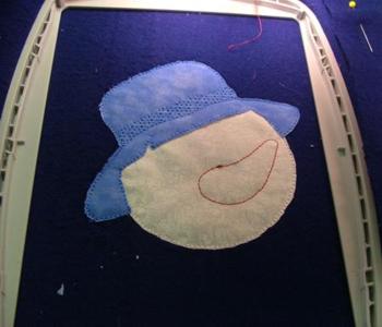 Snowman Appliqué Project in the Hoop image 7