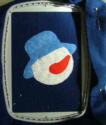 Snowman Appliqué Project in the Hoop image 9