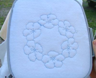 Trapunto with Machine Embroidery image 5