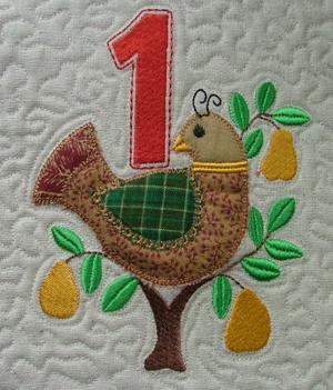 12 Days of Christmas Applique Designs image 10