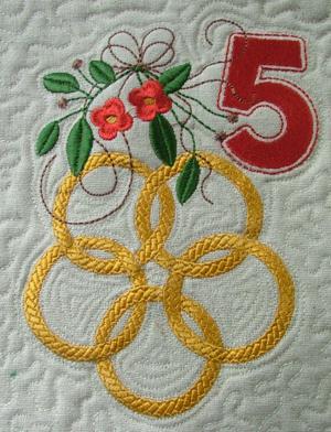 12 Days of Christmas Applique Designs image 34