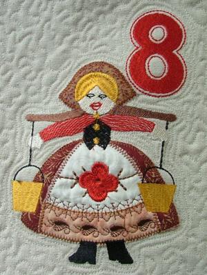 12 Days of Christmas Applique Designs image 51