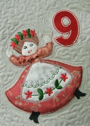 12 Days of Christmas Applique Designs image 55