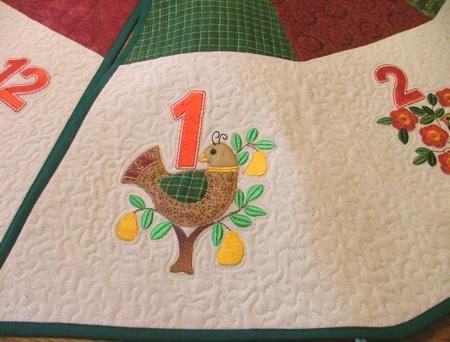 12 Days of Christmas Tree-Skirt image 8