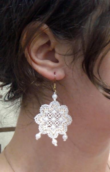 FSL Battenberg Lace Earrings Set II image 4