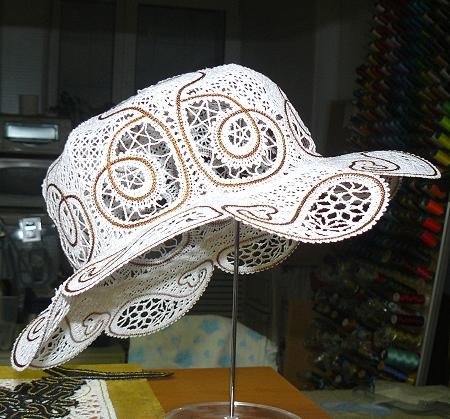 FSL Battenberg Paisley Lace Hat image 2