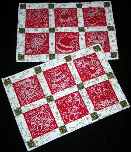 Quilted Christmas Placemats image 7