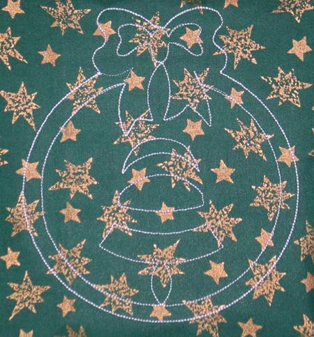 Christmas Bell Cutwork image 1