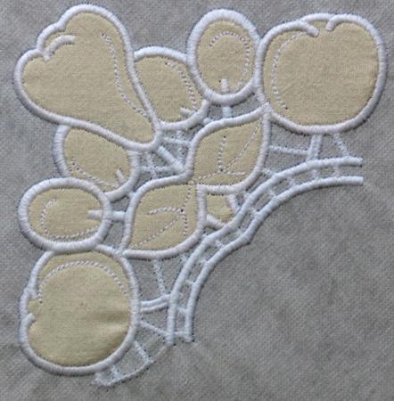 Cutwork Lace Fruit Doily image 5