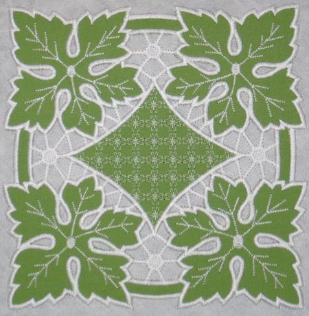 Cutwork Lace Grape Doily image 5