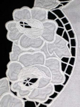 Rose Cutwork Lace Doily image 12