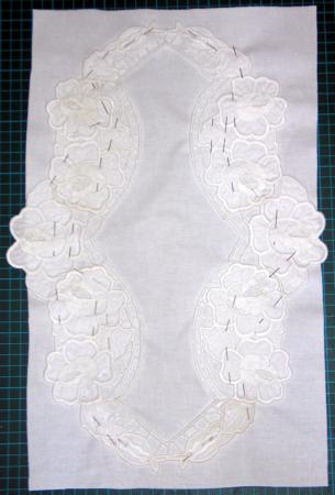 Rose Cutwork Lace Doily image 7