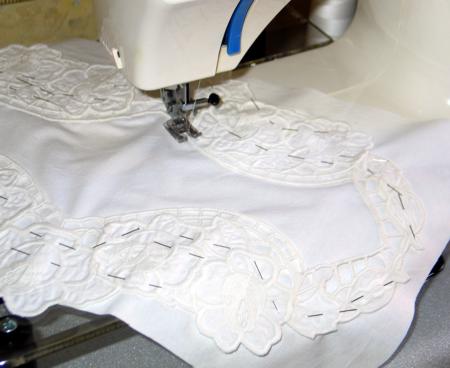 Rose Cutwork Lace Doily image 8