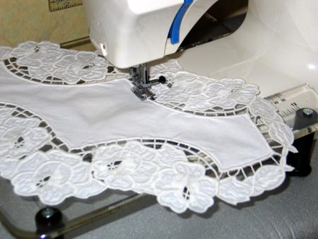 Rose Cutwork Lace Doily image 10