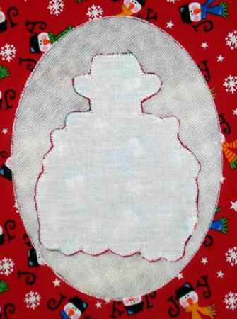 Snowmen Cutwork image 8