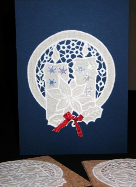 Cutwork Christmas Candles image 1