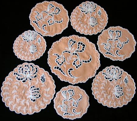 Cutwork Lace Coasters image 1