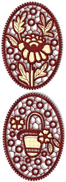 Cutwork Oval Set image 1