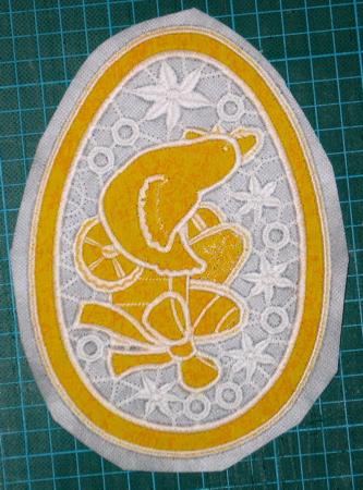 Easter Egg with Chicken Cutwork Lace image 9