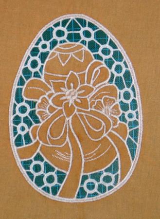 Easter Egg Cutwork Lace image 5