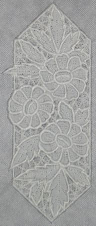 Cutwork Lace Square Border image 5