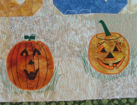 Halloween Cats Wall Quilt image 16