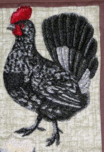 Rooster Rustic Quilted Place Mats image 9